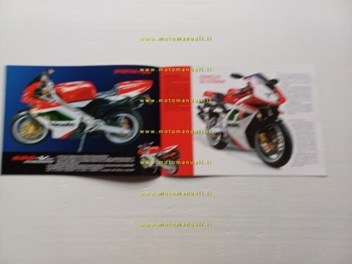 Bimota 500 Vdue Evoluzione 2000 depliant italiano originale