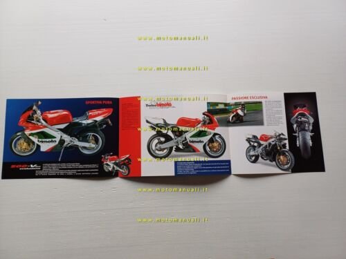 Bimota 500 Vdue Evoluzione 2000 depliant italiano originale
