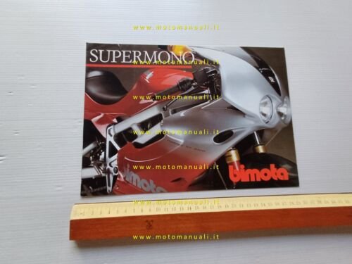 Bimota BB1 Supermono 1994 depliant italiano originale