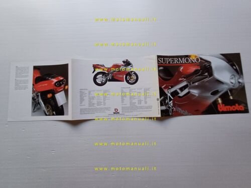 Bimota BB1 Supermono 1994 depliant italiano originale