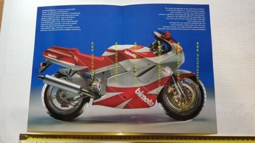 Bimota Biposto YB10 1000 1992 depliant moto originale motorcycle brochure