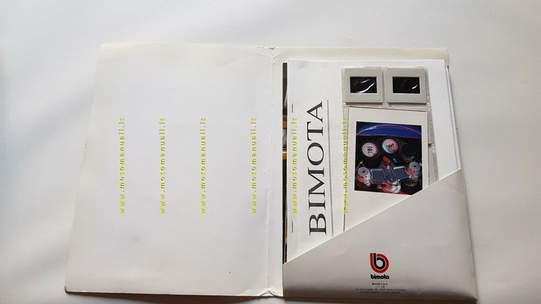 Bimota cartella stampa 1995 originale genuine press kit