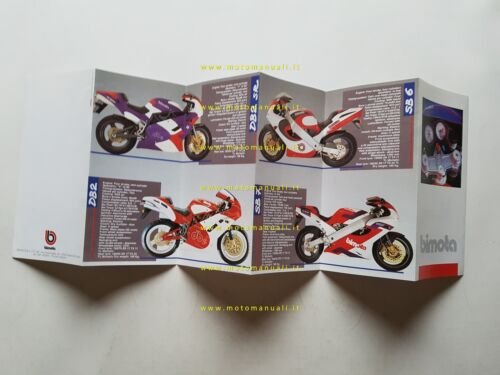 Bimota catalogo produzione modelli 1994 depliant originale inglese