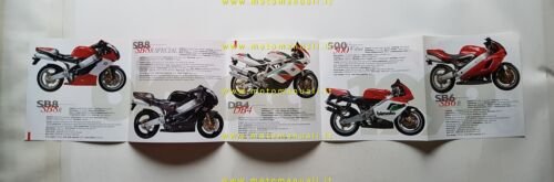 Bimota catalogo produzione modelli 1999 depliant originale