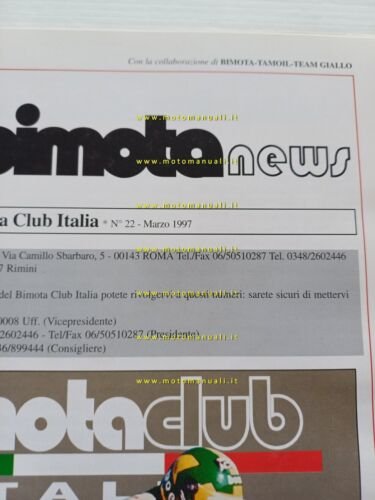 Bimota Club Italia News lotto 8 riviste 22 23 25 …