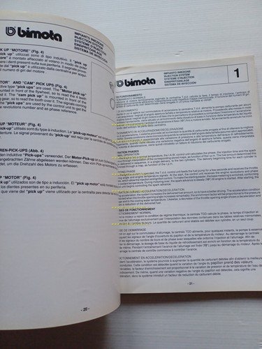 Bimota DB2 SR - SB7 manuale officina SISTEMA ACCENSIONE INIEZIONE …