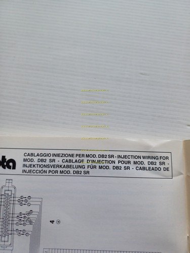 Bimota DB2 SR - SB7 manuale officina SISTEMA ACCENSIONE INIEZIONE …