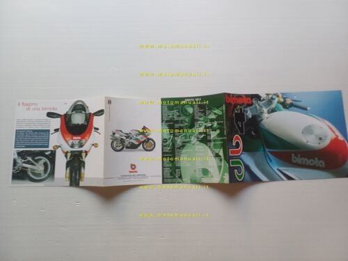 Bimota DB4 1998 depliant italiano originale
