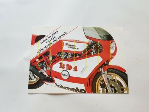 BIMOTA KB1 1978 depliant originale ITALIANO moto brochure