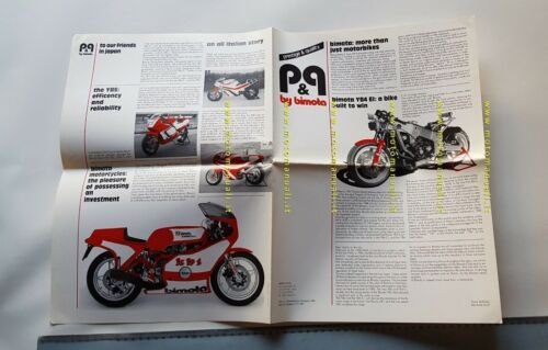 BIMOTA P & Q periodico rivista aziendale IFMA 1988 ENGLISH …