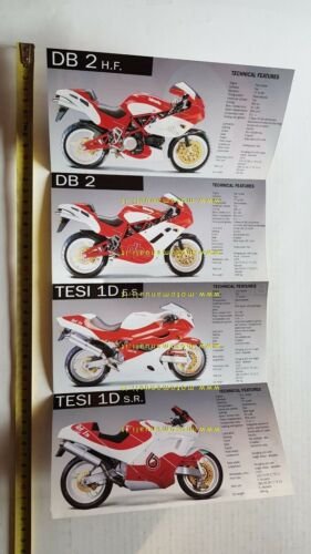 Bimota produzione modelli 1992 depliant moto originale motorcycle brochure