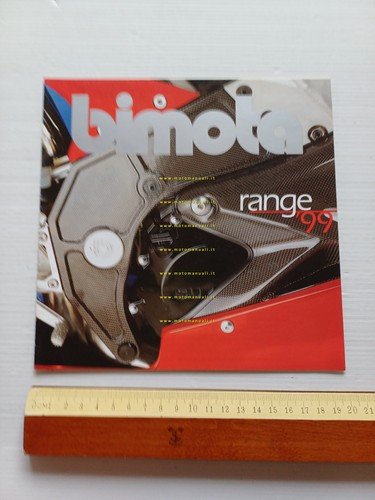 Bimota produzione modelli 1999 depliant inglese originale