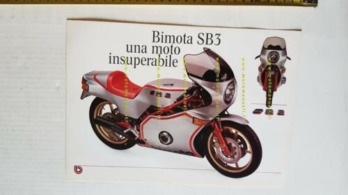 BIMOTA SB3 1979 depliant originale ITALIANO moto brochure