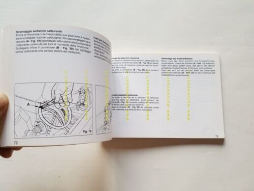 Bimota SB6 manuale uso manutenzione libretto originale owner's manual