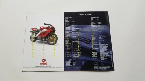 Bimota SB6 R 1100 1997 depliant moto originale motorcycle brochure