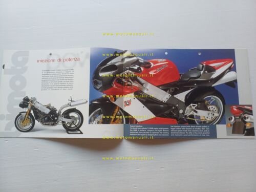 Bimota SB8 R 1998 depliant italiano originale