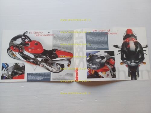 Bimota SB8 R 1998 depliant italiano originale