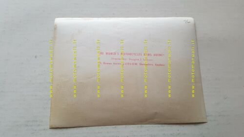 Bimota Suzuki SB1 500 1976 foto cartella stampa originale no …