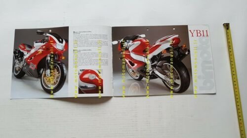 BIMOTA YB 11 Superleggera 1996 depliant originale moto brochure