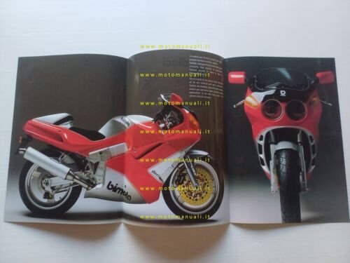 Bimota YB10 Dieci 1991 depliant italiano originale