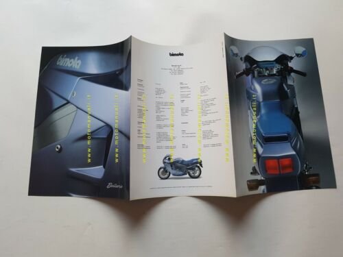 Bimota YB9 Bellaria 600 1990 depliant moto originale brochure