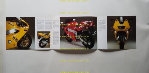 Bimota YB9 SR 1994 depliant italiano originale