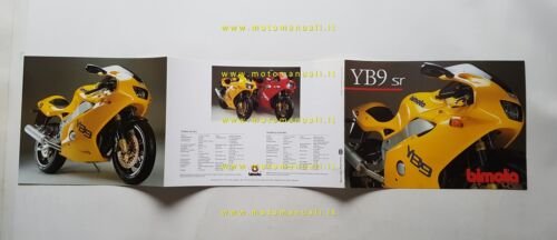 Bimota YB9 SR 1994 depliant italiano originale