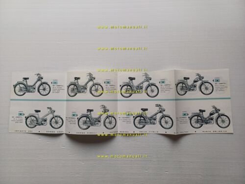 BM catalogo produzione cicomotori anni 60 depliant originale italiano