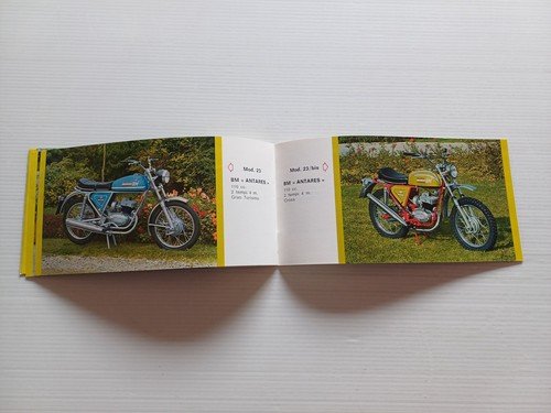 BM Ciclomotori catalogo produzione anni 70 depliant tuboni italiano originale