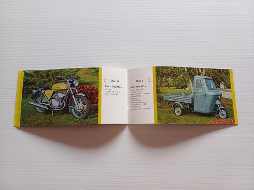 BM Ciclomotori catalogo produzione anni 70 depliant tuboni italiano originale
