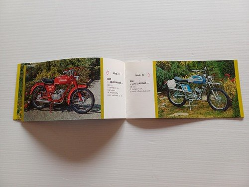 BM Ciclomotori catalogo produzione anni 70 depliant tuboni italiano originale