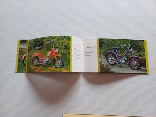BM Ciclomotori catalogo produzione anni 70 depliant tuboni italiano originale
