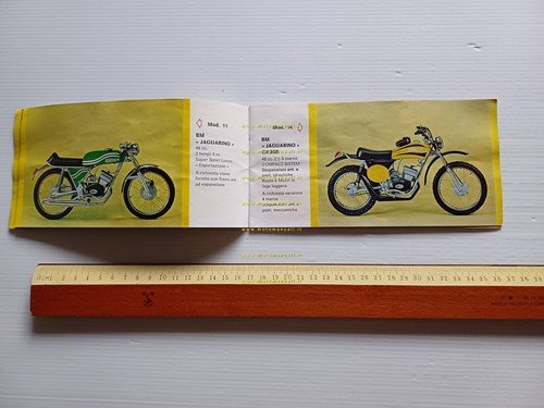 BM Ciclomotori catalogo produzione modelli 1975-76 depliant italiano originale