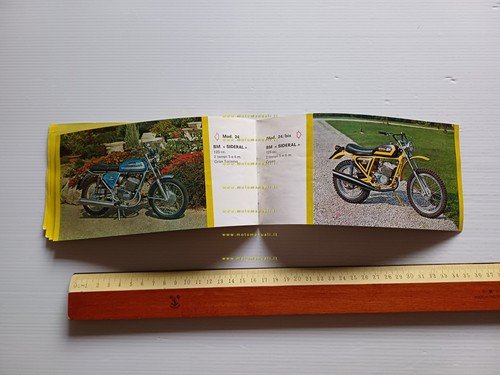 BM Ciclomotori catalogo produzione modelli 1975-76 depliant italiano originale