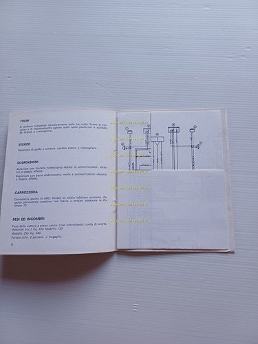 BMA Amica 125 - 250 1976 manuale uso manutenzione libretto …