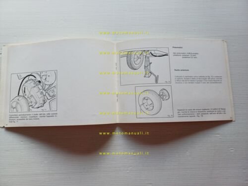 BMA Amica 125-250 manuale uso manutenzione libretto istruzioni italiano original