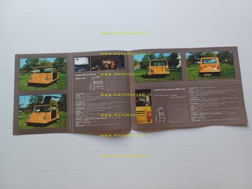 BMA Amica 250 - 125 depliant italiano originale