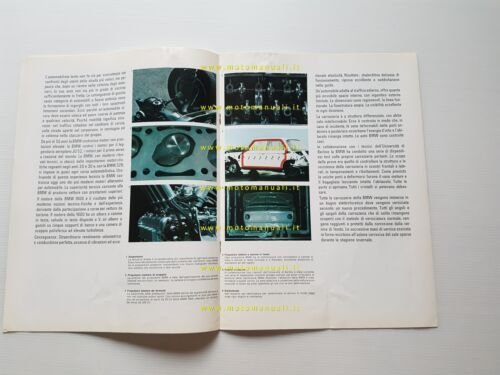 BMW 1600 1968 depliant originale italiano
