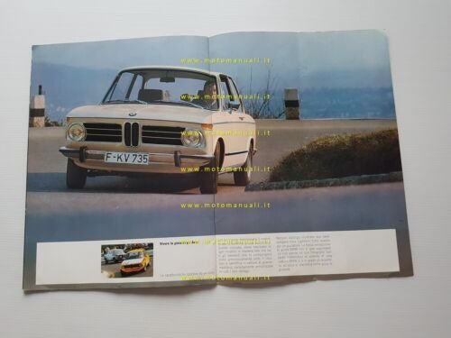 BMW 1602 1802 2002 2002 ti modelli 1971 depliant originale …