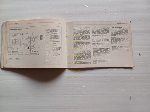 BMW 1602-1802-2002-2002 tii 1971 AGGIORNAMENTO manuale uso libretto italiano