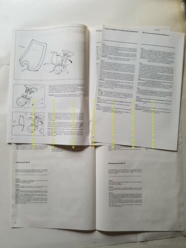 BMW 2 procedure montaggio parabrezza R 80 ST + altri …