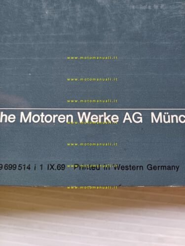 BMW 2000 - 2000 Automatic 1969 manuale uso manutenzione italiano …