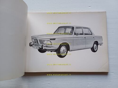 BMW 2000 - 2000 Automatic 1969 manuale uso manutenzione italiano …