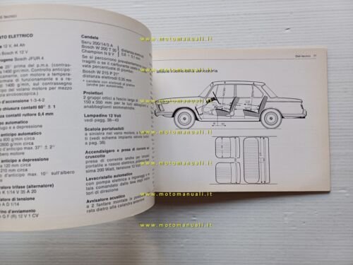 BMW 2000 - 2000 Automatic 1969 manuale uso manutenzione italiano …