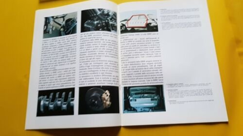 BMW 2000 1968 depliant italiano originale brochure auto