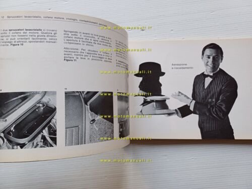 BMW 2000-2000 Automatic 1969 manuale uso manutenzione italiano originale