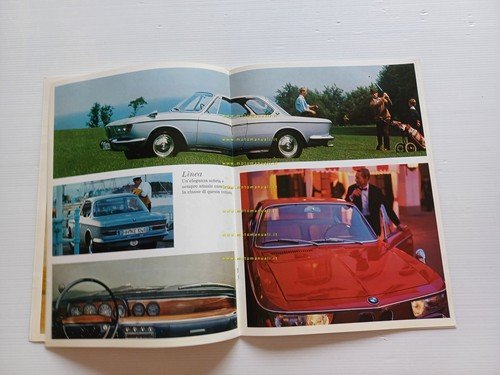 BMW 2000 Coupè - CS - Automatic 1967 depliant italiano …