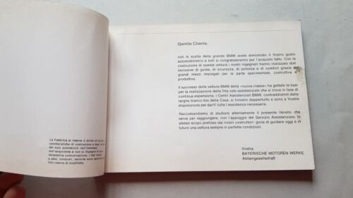 BMW 2500 - 2500 Automatic 1970 manuale uso originale owner's …