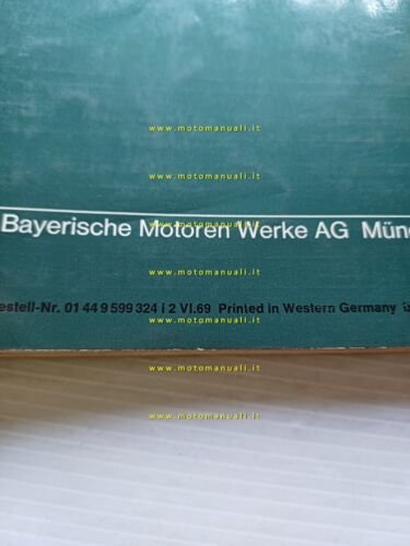 BMW 2800 - 2800 Automatic 1969 manuale uso manutenzione italiano …