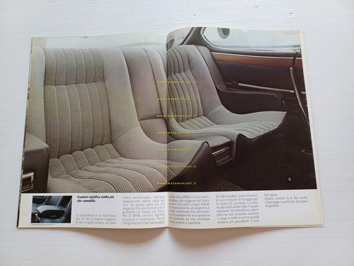 BMW 3.0 CS - 3.0 CSi 1973 depliant italiano originale